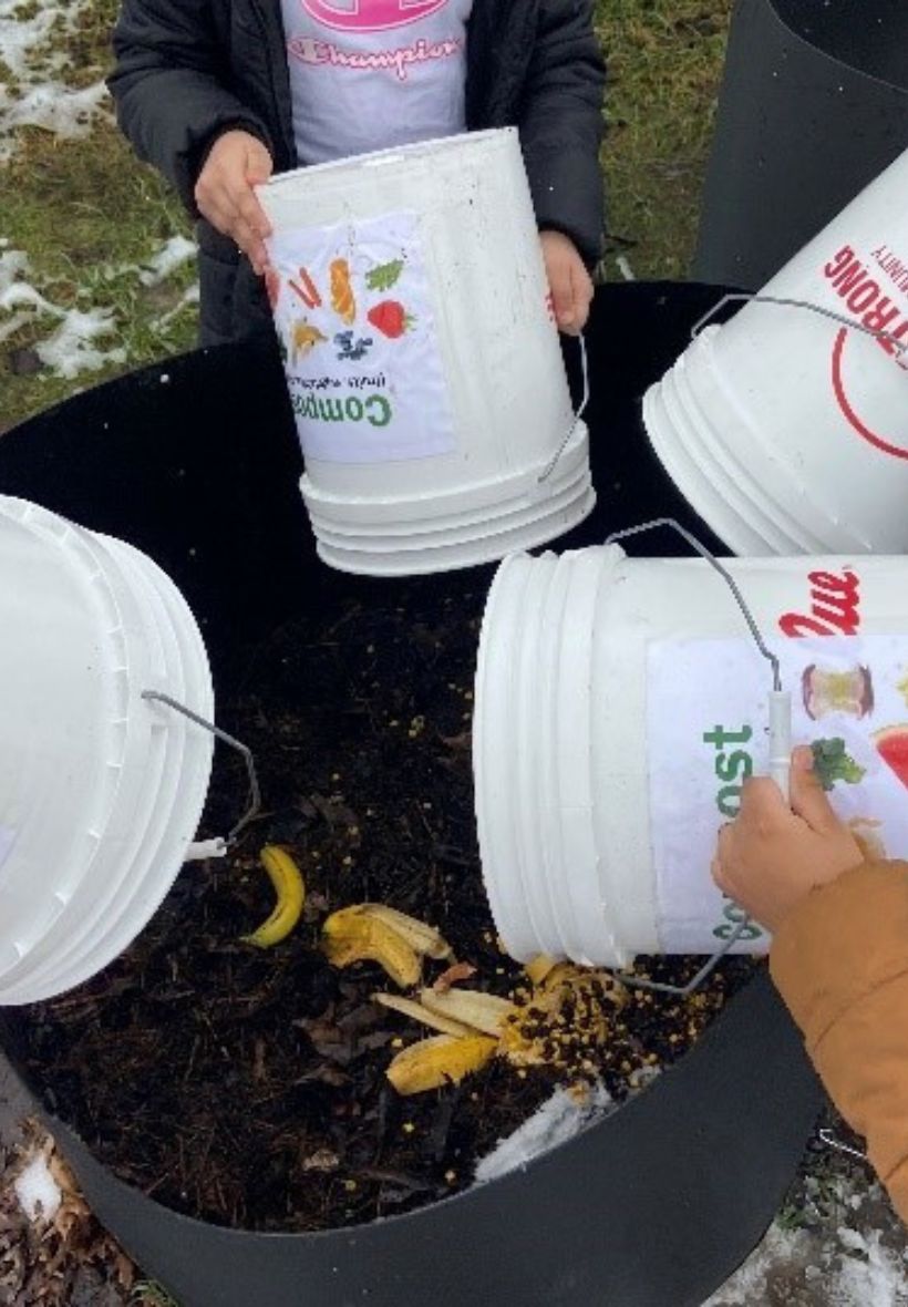 Composting program for k-12 schools