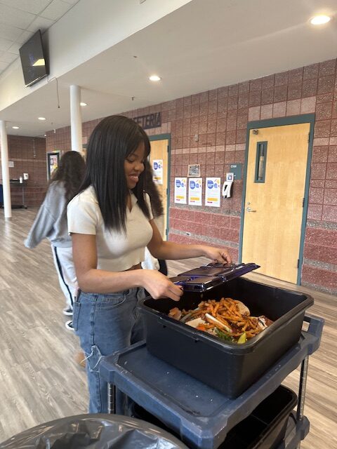 Mashpee students diverting food waste